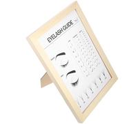 LOLIPPYY Guide D’Extension de Cils Affiché 2Ème Modèle Tableau de Décoration pour Salon de Beauté Art de Bureau pour Technicien Cils Affiche du Diagramme Outil Esthétique Professionnel