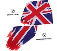 LOLIPPYY Guirlande Fanions Union Jack Décoration Nationale et Réutilisable pour Bars Événements Patriotiques et Anniversaires
