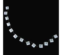 LOLIPPYY Guirlande Lumineuse de Lettres LED 3 Mètres 20 Lampes à Piles Couleur Chaude Boîte Lumineuse Décorative Modulable pour Chambre Mariage Fête et Décoration Intérieure