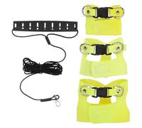 LOLIPPYY Harnais et Laisse pour Petits Animaux SML Gilet Ajustable Anti-Morsure en Nylon Résistant Laisse 2 Mètres pour Hamster Furet Écureuil - Promenade Extérieure Sécurisée et