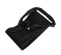 LOLIPPYY Harnais pour Chien avec Laisse Réglable et Sangle Auxiliaire Réfléchissante Levage et Contrôle Facile pour Grands Chiens Confortable et Respirant Noir