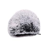 LOLIPPYY Housse de Microphone Peluche Vent et Eau Accessoire Pratique pour Protection de Microphone Couverture Douce et Résistante Aux Éclaboussures pour Ktv et Enregistrement Studio
