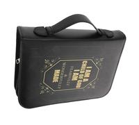 LOLIPPYY Housse De Vintage Pour Bible Avec Motif Croix Étui De Transport Pratique Pour De Transport Portable Pour Étude Biblique