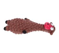 LOLIPPYY Interactif pour Chiens en Latex Naturel, Couineur Mouton Doux pour Chiots et Petits Chiens, Stimulant Anti-Ennui pour Jeu et Décompression