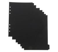 LOLIPPYY Intercalaires pour Classeur Lot de 14, Onglets Détachables en Plastique Index Personnalisable, pour Organiser Documents et Cahier Réunion
