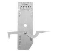 LOLIPPYY Jauge de Soudure de Filet Multifonctionnelle pour Inspection de Soudage et Mesure Précise de Profondeur Outil de Contrôle pour Construction