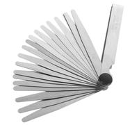 LOLIPPYY Jauge Épaisseur Acier Inoxydable pour Mesure de Jeu Outil de Précision avec Graduation Métrique et Impériale pour Ingénieurs et Mécaniciens