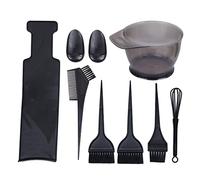 LOLIPPYY Kit Coloration Cheveux 8 Pièces - Grand Bol Plastique, Planche Et Peigne Pour Teinture, Pinceaux Brosses - Usage Professionnel Et Diy, Coiffure Salon, Accessoire Complet Pour Coloration