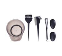 LOLIPPYY Kit Coloration Cheveux Complet avec Bol Peigne Brosses Souples et Protège-oreilles Accessoires Professionnels Réutilisables pour Teinture Maison et Salon Couleur Couleur Aléatoire