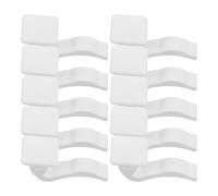 LOLIPPYY Lot de 10 Clips de Fixation Plastique 62 MM pour Radiateur Kit de Maintien du Tuyau de Carénage du Ventilateur Support Pare-Éclaboussures Pratique pour Maison et Bureau
