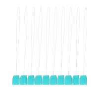 LOLIPPYY Lot de 10 Enfile-Aiguilles Longs 20 CM en Acier Manche Plastique pour Couture à la Main Créatifs et Point de Croix - Outil Pratique pour Enfiler les Aiguilles