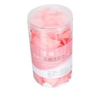 LOLIPPYY Lot de 100 Serviettes Faciales Compressées Jetables Petites, Absorbantes et Portables, Douceur pour Peaux Variées, Voyage Soin du Visage