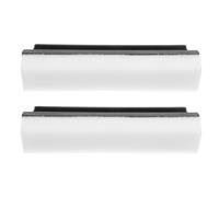 LOLIPPYY Lot de 2 Brosses Nettoyantes à Barbe Noires pour Lavabo, Éponge à Barbe Douce Poils Protecteurs, Outil de Nettoyage pour Poils de Rasage, pour Salle de Bain et Salon de Coiffure