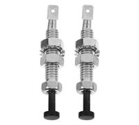 LOLIPPYY Lot de 2 Interrupteurs D’Éclairage de Portière Automobile Réglables à Broche Cache pour Voyant D’Alarme de Capot Compatibles Multisupports pour Détection Automatique et