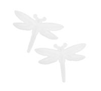 LOLIPPYY Lot De 2 Moules En Résine Pour Animaux : Moules De Moulage Époxy 3d À Motif Libellule Pour La Création De Décorations Murales Et De Breloques Pour Bijoux - Artisanat