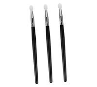 LOLIPPYY Lot De 3 Applicateurs De Maquillage En Silicone Noir Longue Poignée, Taille Standard, Doux Peau, Pour Rouge à Lèvres Et Masque Facial, Usage Professionnel Et Quotidien