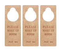 LOLIPPYY Lot De 3 Panneaux « Bébé Qui Dort » Pour La Porte La Chambre De Bébé L'Intimité Etc Couleur Beige