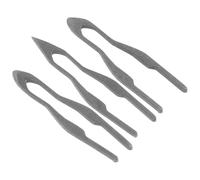 LOLIPPYY Lot de 3 Pointes de Pyrogravure Métalliques pour Outil de Combustion du Bois Accessoires de Précision pour Pyrograveur Kit Polyvalent pour Gravure Artistique et Artisanale