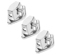 LOLIPPYY Lot De 3 Supports De Batterie En Métal Support De Plaque De Batterie Accessoire De De Tom De De Jambe De Grosse Caisse Kit De Pieds De Grosse