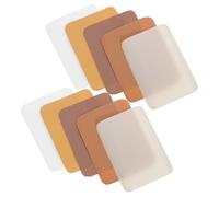 LOLIPPYY Lot de 30 Écussons Thermocollants Multicolores, Patchs de Réparation Rectangulaires 15,1 X 11,8 Cm en Tissu Résistant, Thermoadhésifs pour Vêtements, Paquet et Vestes, Kit