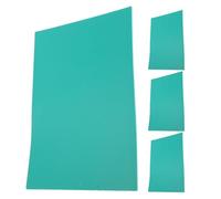 LOLIPPYY Lot de 4 Blocs de Linoléum Vert A4 pour Gravure Matériel de Linogravure Souple Kit de Gravure pour Débutants Feuilles de Caoutchouc pour Impressions Artistiques et DIY Créatif