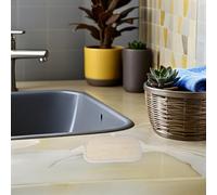 LOLIPPYY Lot de 4 Éponges Loofah Naturelles Exfoliantes avec Bande Élastique Antidérapante - Éponge Corporelle en Fibres Naturelles pour Bain Gommage Visage et Dos Soin Peau Sensible