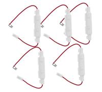 LOLIPPYY Lot de 5 Fusibles Haute Tension Universels 5kv 0,85a en Porte-fusible pour Four à Micro-ondes, Accessoires Électroménager, Remplacement Pièces Détachées pour Four Micro-ondes