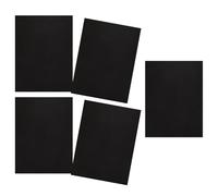 LOLIPPYY Lot de 5 Inserts Noirs Mats en PP 08 MM Format A4 pour Renfort de Fond de Paquet à Main Coussinets de Soutien Polyvalents pour Valise et Paquet Fourre-Tout Accessoires de