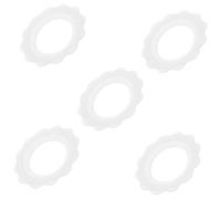 LOLIPPYY Lot De 5 Protège-mamelons Antidérapants En Silicone Souple Grosse Taille, Protection Mammaire Respirante Estivale Pour Mères Allaitantes, Réduit Frottements Et Transpiration