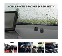 LOLIPPYY Lot de 50 Écrous de Serrage pour Support de Téléphone Voiture Bagues de Fixation à Rotule en Plastique Pièces de Rechange Compatibles Support Charge sans Fil Accessoires Auto