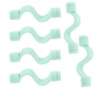 LOLIPPYY Lot de 6 Cales Magnétiques Bleues pour Porte de Lave-Linge à Chargement Frontal Support Flexible pour Maintien Porte Ouverte Accessoire Ventilation Optimisée Compatible