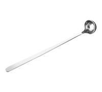 LOLIPPYY Louche à Soupe Acier Inoxydable Cuillère de Service avec Long Manche Antidérapant Cuillère de Cuisine Pratique pour Mélanger et Servir Moyenne Ustensile Résistant et Facile à