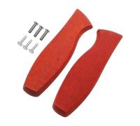 LOLIPPYY Manche de Couteau de Chef en Bois Massif 12,5 CM Ergonomique Antidérapant Incurvé, Poignée de Rechange pour Coupe-Légumes, Accessoire Cuisine Sûr et Compatible pour Usage