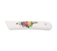LOLIPPYY Manche en Céramique pour Couteau de Chef 15 Cm, Motif Floral Jaune Gingembre, Remplacement Ergonomique pour Couteaux à Fruits et Légumes, Poignée Décorative Cuisine Domestique