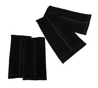 LOLIPPYY Manchons de Protection pour Avant-Bras Femme 2 Paires Noir Manchons de Compression Légers et Antidérapants pour Volley-Ball Basket-Ball et Tennis Soutien des Poignets