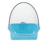 LOLIPPYY Mangeoire pour Perroquets et Perruches Capacité Importante Boîte Alimentation Suspendue pour Oiseaux de Jardin Distributeur Pratique Plastique des Déchets Convient Aux Petits