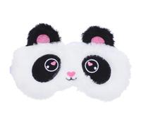 LOLIPPYY Masque De Sommeil En Peluche Panda Doux Pour Garçon Et Filles, Bandeau Élastique Ajustable, Cache-yeux Pour Sieste Et Voyage, Masque Anti-lumière Confortable Pour Sommeil Apaisant