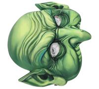 LOLIPPYY Masque de Sorcière Halloween EVA Léger et Confortable Accessoire Effrayant pour Carnaval Fête Déguisée et Cosplay