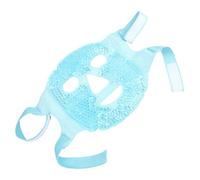 LOLIPPYY Masque Facial Gel Thermique Réutilisable Bleu Ciel Relaxation et Soulagement Du Stress Thérapie Chaud Froid pour Sinus et Yeux Contour Confortable pour Usage Quotidien