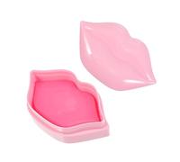 LOLIPPYY Masque Hydratant Lèvres 20 Pièces Film Nourrissant Anti-dessèchement et Anti-rides pour Lèvres Sèches Soins de Nuit Boîte Colorée