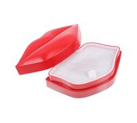 LOLIPPYY Masque Hydratant Lèvres 20 Pièces Rouge, Soin Nourrissant Anti-dessèchement, Patchs de Nuit pour Femmes et Filles, Protection des Lèvres Sensibles, sans Parfum, Boîte Incluse