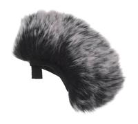 LOLIPPYY Microphone Smartphone avec Bonnette Pelucheuse Pare Vent pour Streaming Extérieur de Bruit et Compatible Plupart des Microphones Mobiles