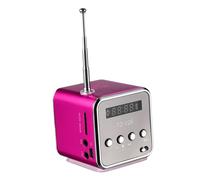 LOLIPPYY Mini Enceinte sans Fil Portable Vintage avec Écran Haut-Parleur Compact pour Ordinateur Lecteur Design Rétro Pratique pour Bureau et Maison