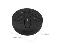 LOLIPPYY Mini Steel Tongue Drum Notes Portable Hand Percussion Rain Drum For Adults And Ethereal Sound Instrument For Travel And Outdoor Music Creation