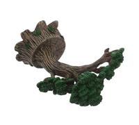 LOLIPPYY Miniature Bonsai Tree Desk Decor Realistic Artificial Resin Model for Office and Home Low Maintenance Faux Plant Ornament for Living and Dollhouse Scenery