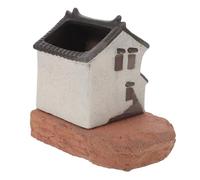 LOLIPPYY Miniature Chinese Ancient Building Model Micro Landscape Garden Ornament for Aquarium Fish Tank and Fairy Garden Supplies with Vintage Design