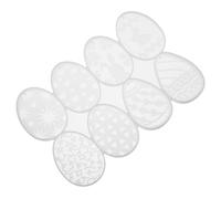 LOLIPPYY Moule Silicone DIY Pâques pour Porte Clés Forme Œuf et Lapin Moule Pendentif Décoratif Suspendu et Facile à Démouler Création Personnalisée