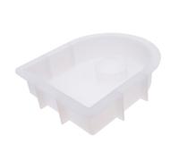 LOLIPPYY Moule Silicone Horloge DIY Résistant Déformation Facile à Démouler pour Bricolage Pendule Epoxy Craft Cadeau Créatif