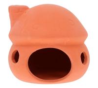 LOLIPPYY Nid pour Oiseaux et Perroquets en Céramique, Boîte D’élevage Décorative, Format Champignon, pour Cage D’Oiseaux, Accessoire de Repos pour Petits Oiseaux et Perruches