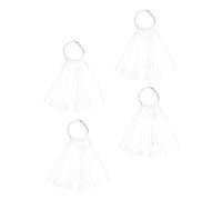 LOLIPPYY Nuancier pour Ongles en Plastique 150 Pièces D’éventail, Léger et Pratique pour Usage Personnel ou Professionnel, Outils de Contraste de Couleur pour Manucure